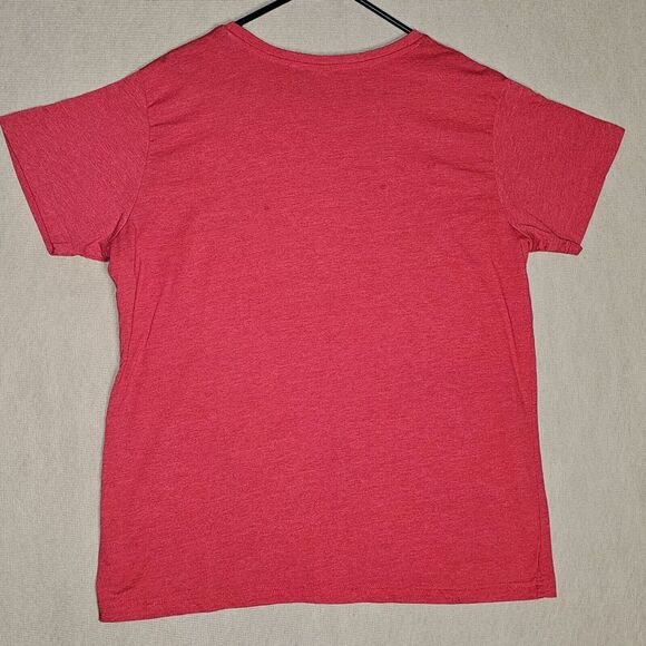 KRISPY KREME Red T-Shirt Mens XL 'Eat Krispy Kreme Doughnuts' Soft Material - Picture 2 of 8